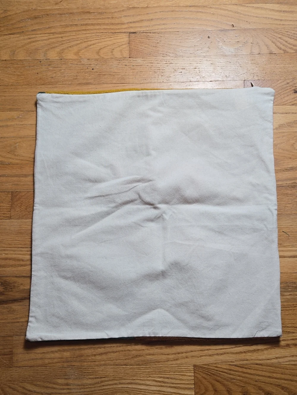 West Elm hand embroidered half moon layered blocks pillow cover 20